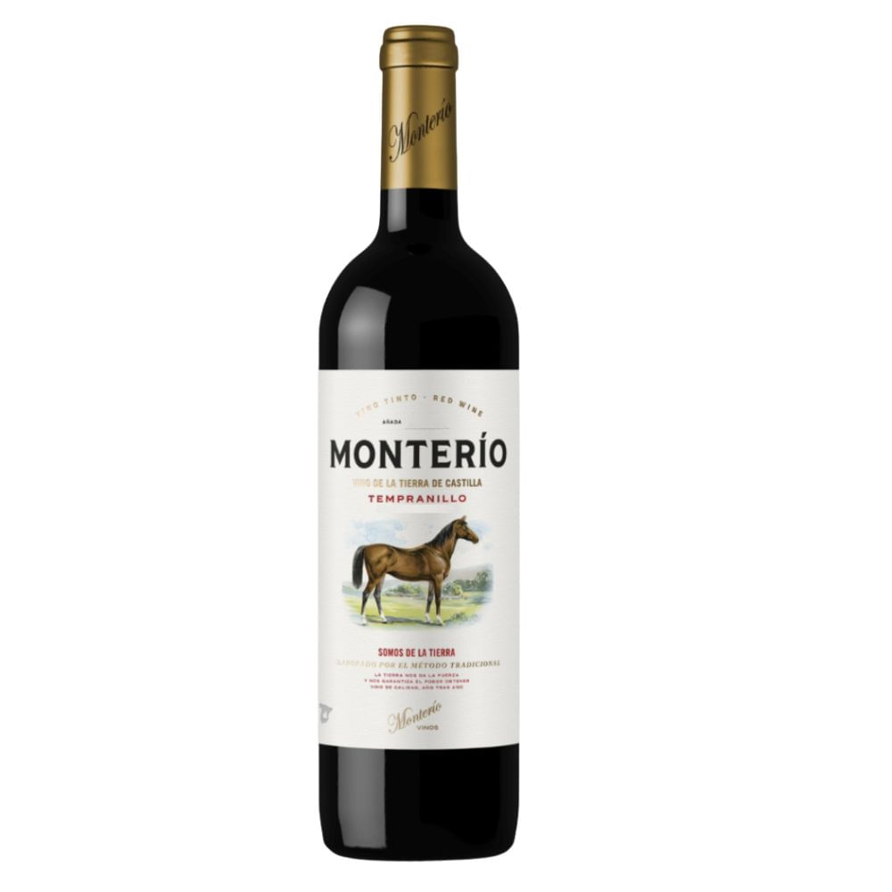 Vinho Espanhol Monterío Tempranillo Victorianas Tinto 750ml