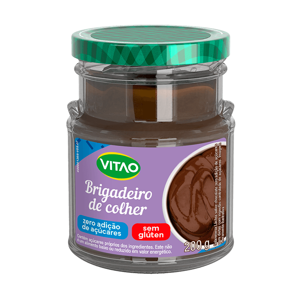 Brigadeiro de Colher Zero Vitao Vidro 200g