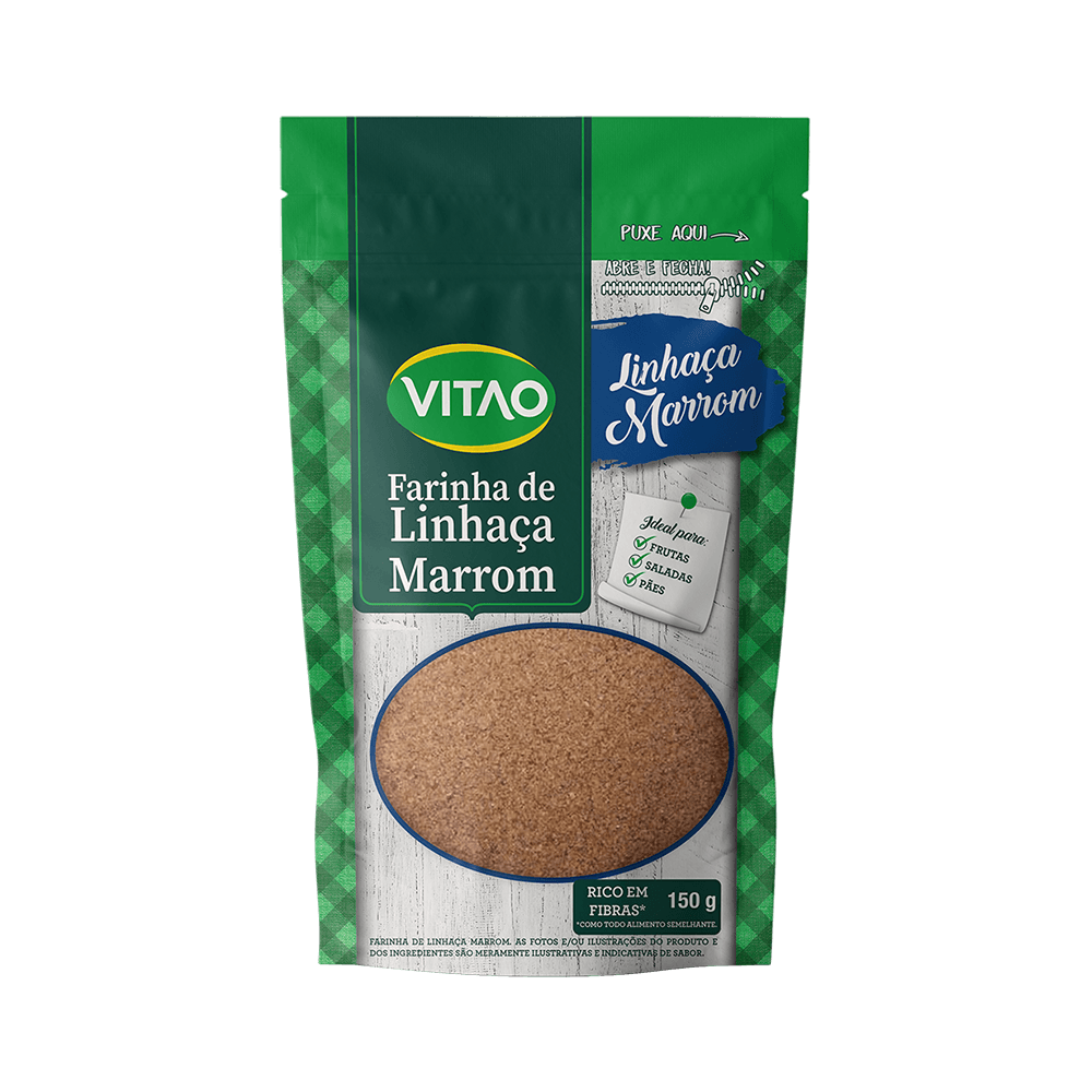 Farinha de Linhaça Marrom Vitao 150g