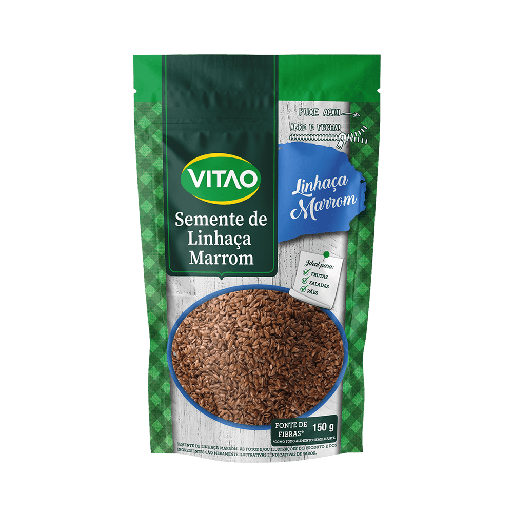 Semente de Linhaça Marrom Vitao 150g