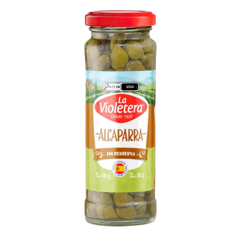 Alcaparras em Conserva La Violetera Vidro 60g