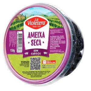 Ameixa Seca Sem Caroço La Violetera Pote 150g