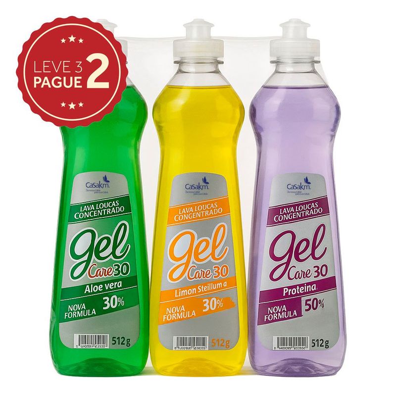 Detergente-Gel-Care30-Tipos-512g-Leve-3-Pague-2-KIT-PRONTO