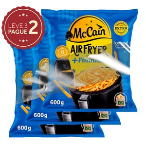 Batata Congelada Extracrocante McCain Airfryer Pacote 600g Leve 3 Pague 2 KIT PRONTO