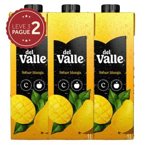 Néctar Del Valle Manga Caixa 1L Leve 3 Pague 2 KIT PRONTO