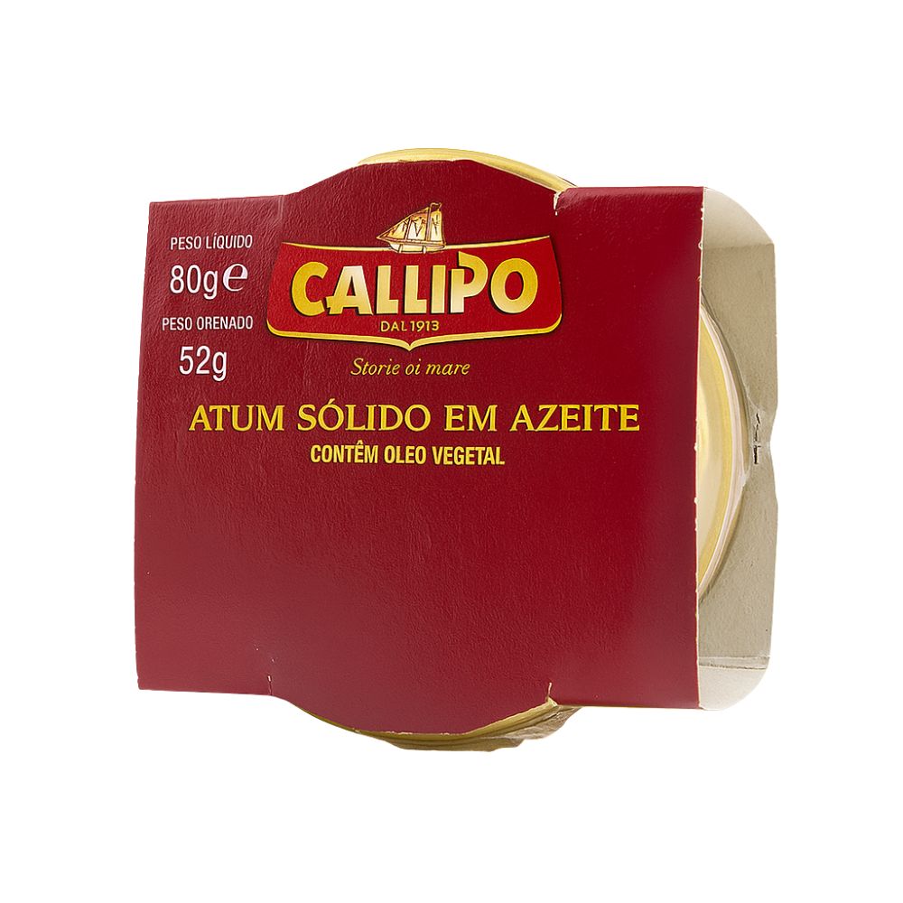 Atum Italiano Sólido em Azeite Callipo 80g