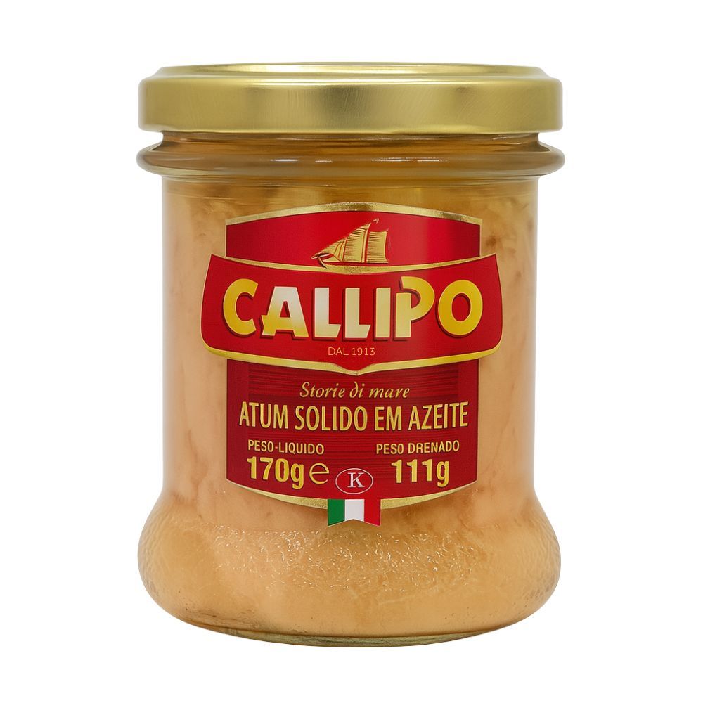 Atum Italiano Sólido em Azeite Callipo 170g