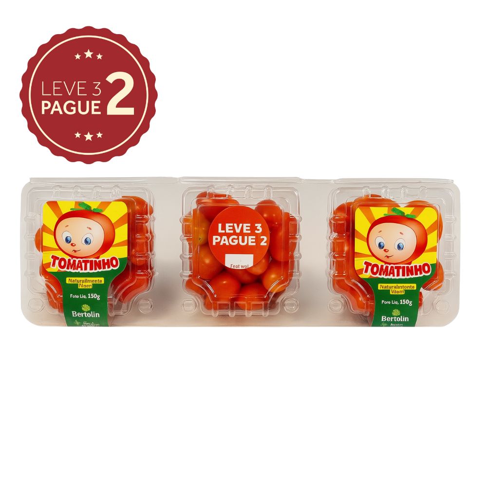 Tomatinho Bertolin 150g Leve 3 Pague 2 KIT PRONTO