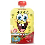 Iogurte-Liquido-Sabor-Morango-Bob-Esponja-Pouch-Elege-100g