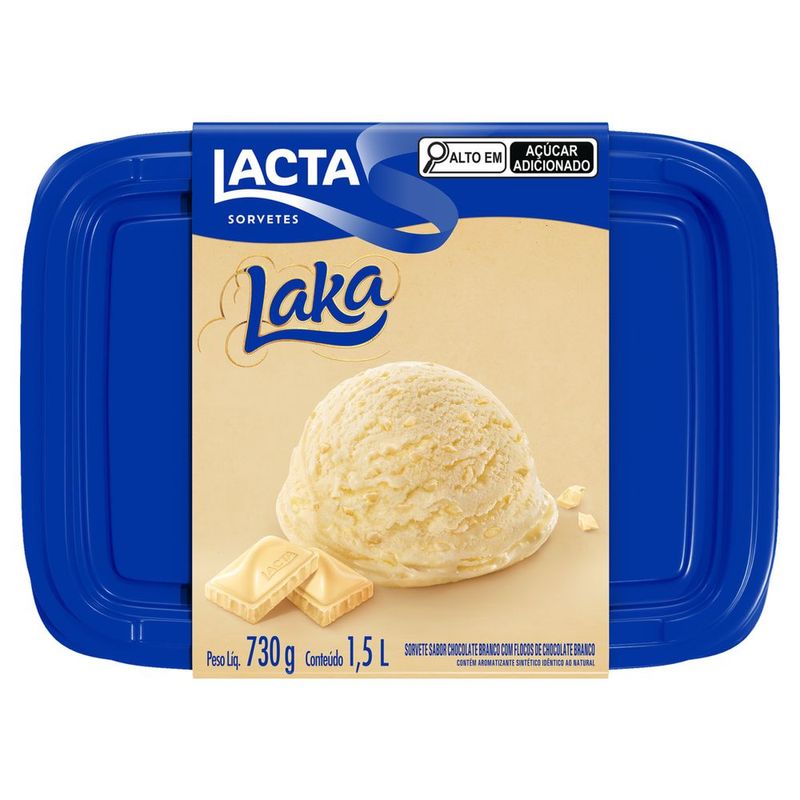 Sorvete-Chocolate-Branco-Laka-Lacta-15L