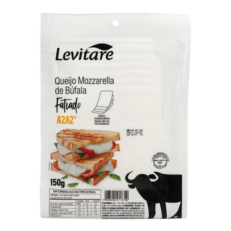Queijo-Mozzarella-de-Bufala-Fatiado-Levitare-150g