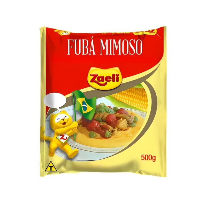 Fubá Pré-Cozido Mimoso Zaeli 500g