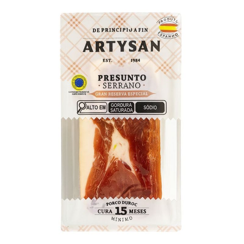 Presunto Cru Espanhol Artysan 100g
