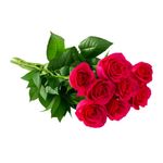 Flor Rosa Cores Variadas Maço