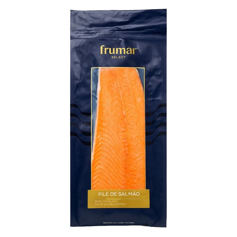 Filé de Salmão Congelado Frumar Aproximadamente 1,4kg