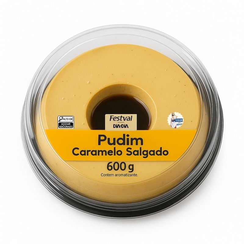Pudim Caramelo Salgado Festval 600g