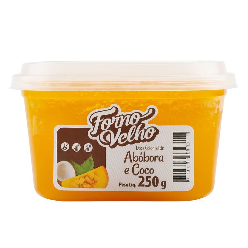 Doce de Abóbora com Coco Forno Velho 250g