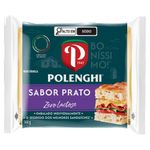 Queijo Processado UHT Prato Zero Lactose Polenghi 144g