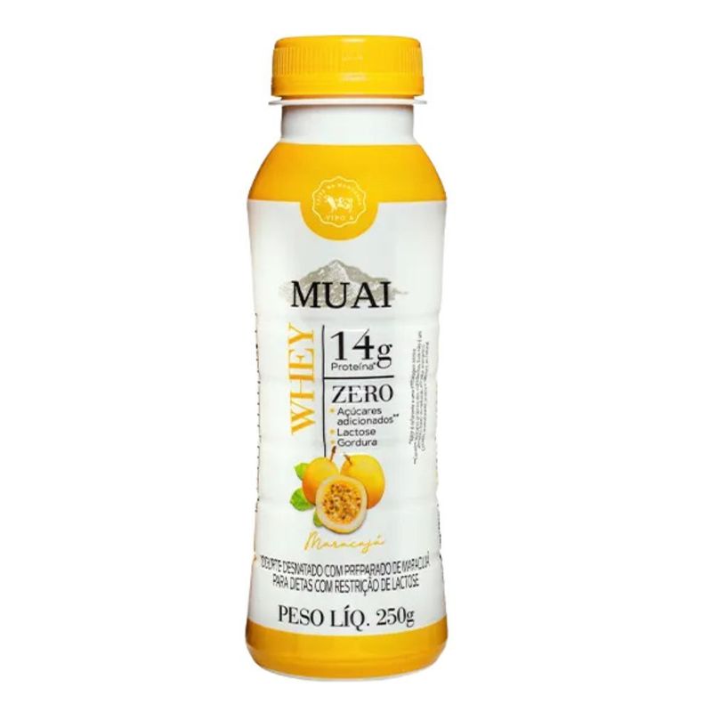 Iogurte Whey Muai Maracujá 250g