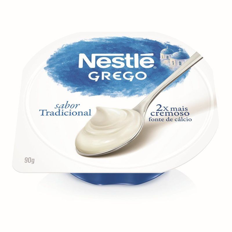 Iogurte Grego Tradicional Nestlé 90g