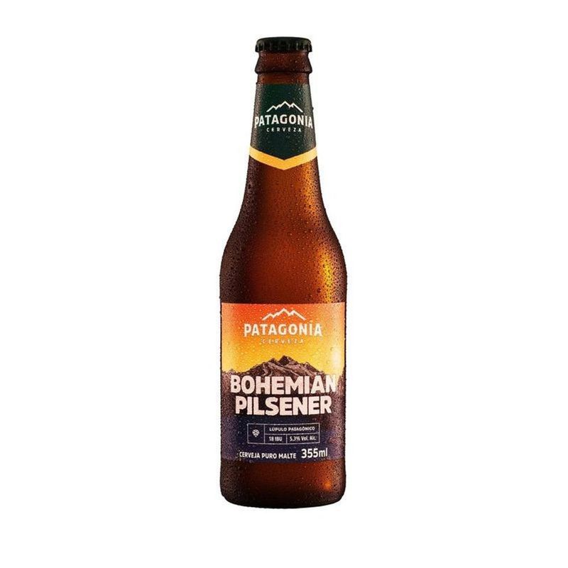 Cerveja Bohemian Pilsener Long Neck Patagonia 355ml