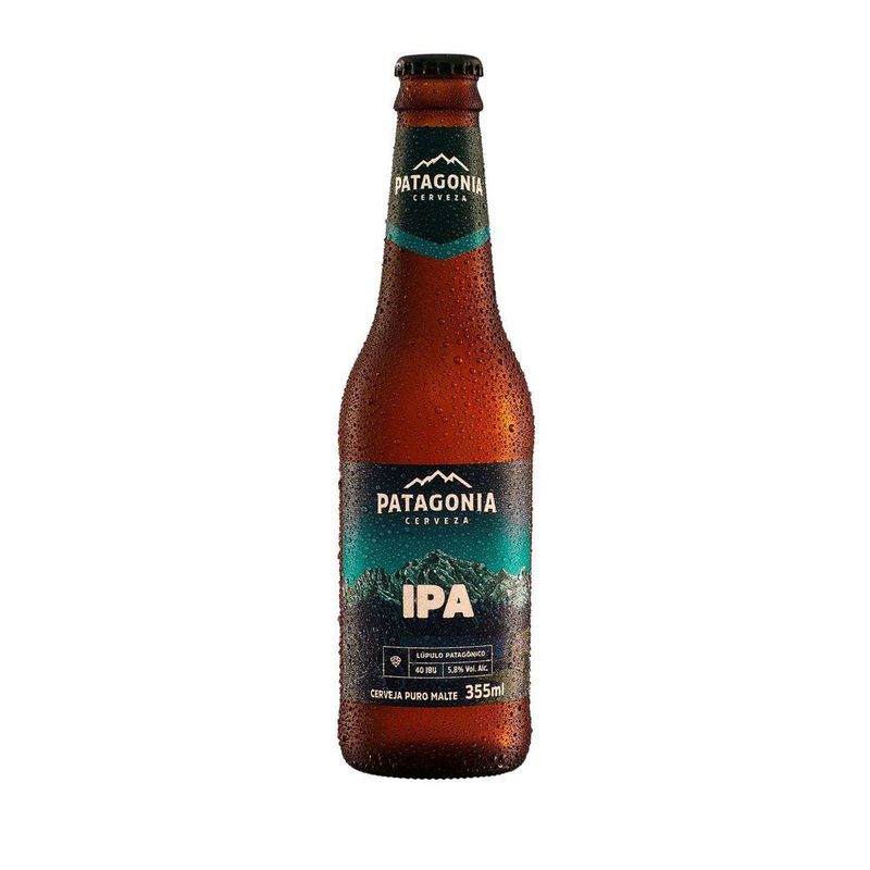 Cerveja IPA Puro Malte Long Neck Patagonia 355ml