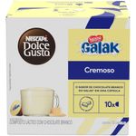 Achocolatado em Cápsula Galak Nescafé Dolce Gusto 10 Cápsulas 180g