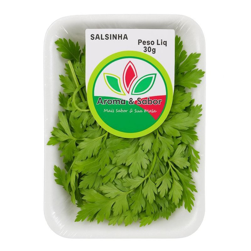 Salsinha Fresca Aroma & Sabor Bandeja 30g