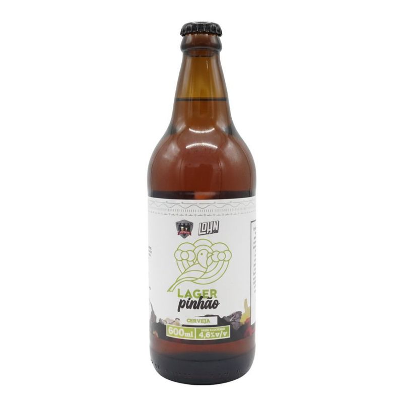 Cerveja Lager Pinhão Lohn Bier 600ml