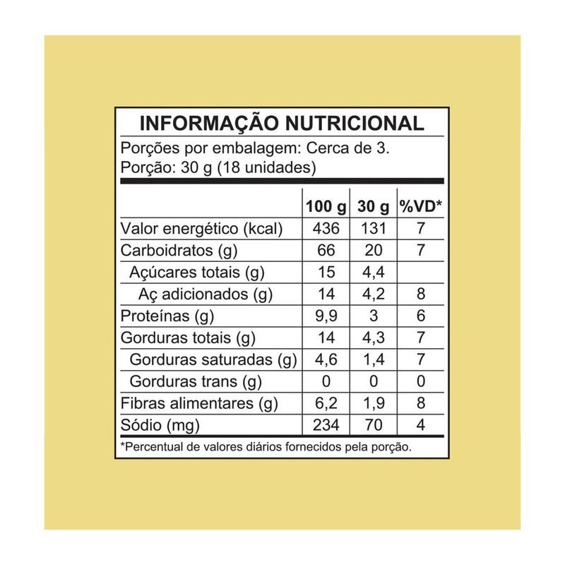 Biscoito Maisena com Mix de Grãos Vegano Integral Orgânico Mãe Terra Zooreta Pacote 80g