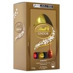 Ovo de Páscoa ao Leite com Miniovos Chocolate Sortido Lindt Lindor Caixa 137g