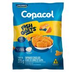 Empanado de Tilápia Fishggets Congelado Copacol 275g