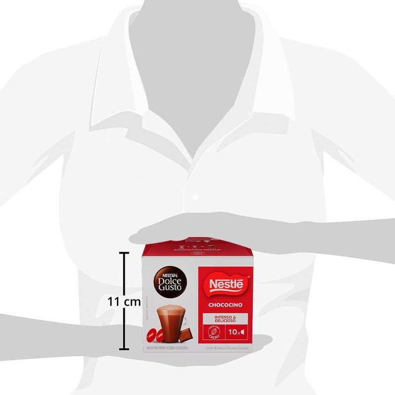 Achocolatado em Cápsula Nescafé Dolce Gusto Chococino Classic com 10 cápsulas