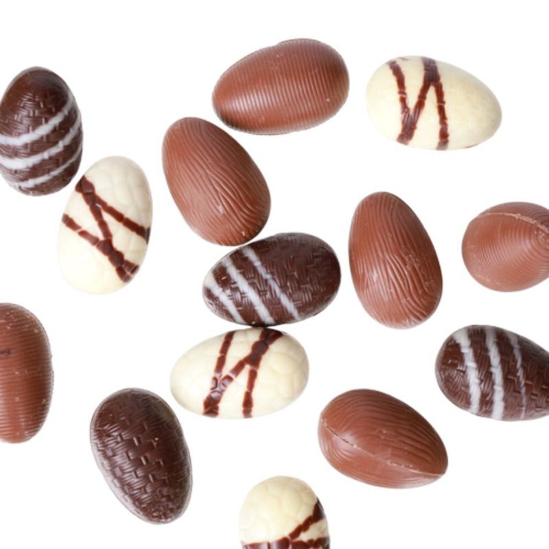 Ovinhos de Chocolate Belga Hamlet Decorados 195g