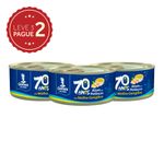 Atum em Pedaços ao Molho de Gengibre Gomes da Costa Lata 140g Leve 3 Pague 2 KIT PRONTO
