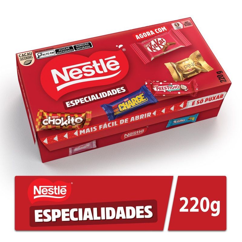Bombom Nestlé Especialidades Caixa 220g