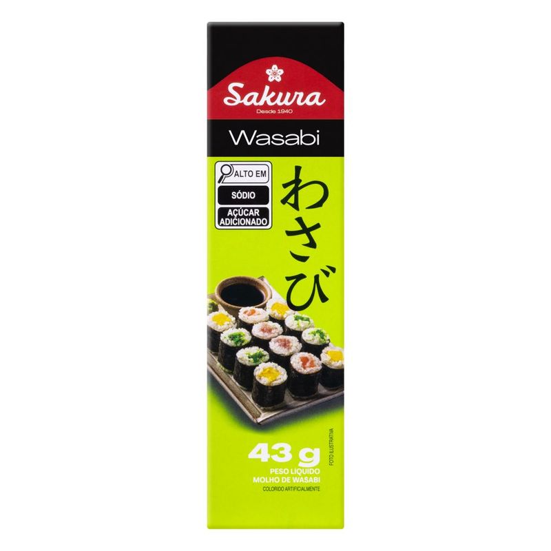 Wasabi em Pasta Sakura 43g