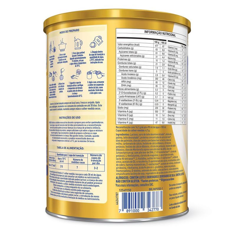 Fórmula Infantil Nanlac Supreme Pro 800g
