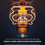 Whisky Escocês Blended 12 Anos Chivas Regal 750ml