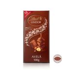 Chocolate Lindt Lindor Singles Ao Leite com Avelã 18 unidades 100g