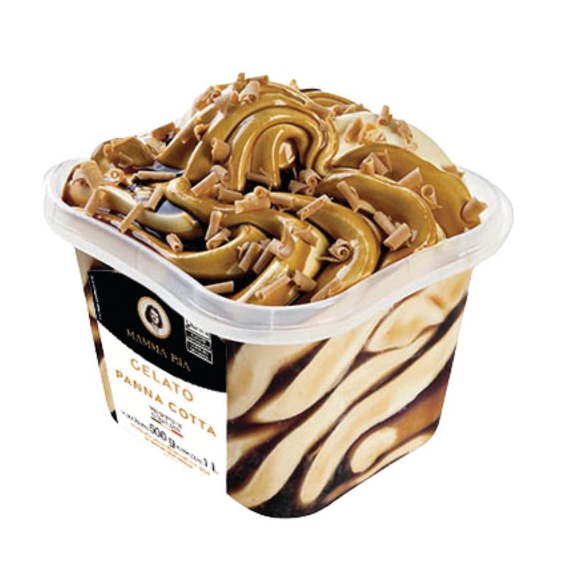 Sorvete Italiano Panna Cotta Mamma Bia 1L