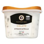Sorvete Italiano Nata e Baunilha Mamma Bia 1L