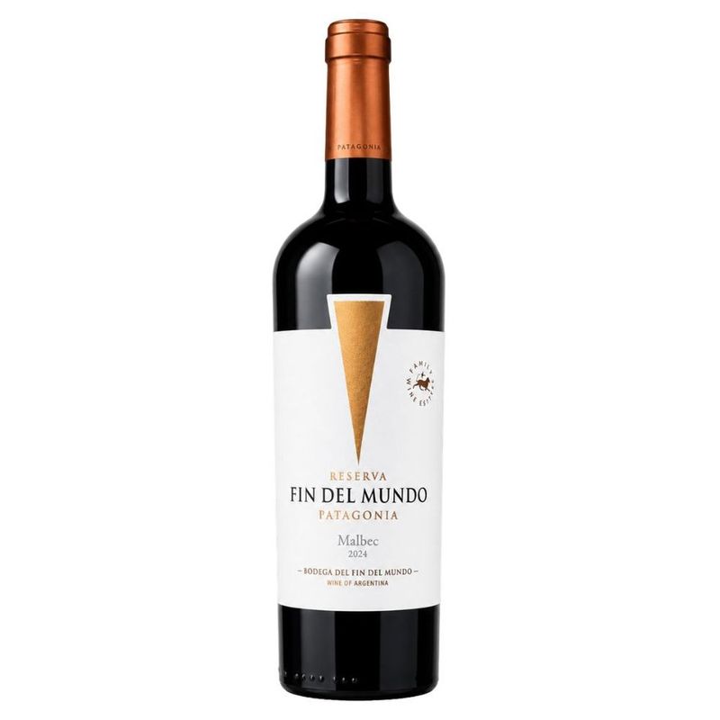 Vinho Argentino Del Fin Del Mundo Malbec Reserva 750ml